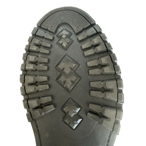 Johnston Murphy Lace-Up Ankle Boots Men's 9M Brown Pebbled Leather Lugged Sole - Picture 10 of 15